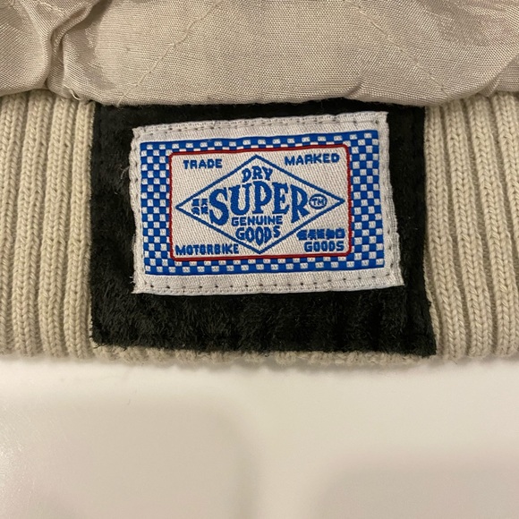 ⚡️SALE⚡️Authentic SUPERDRY LEATHER JACKET - Picture 10 of 12